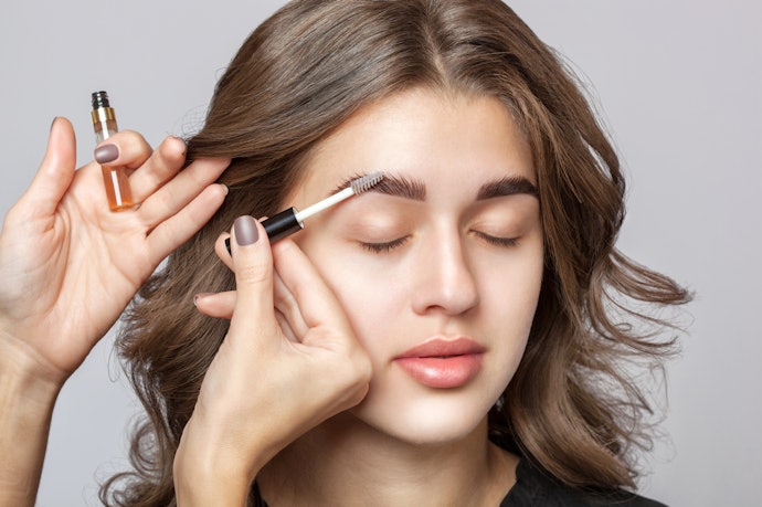Choose Between the More Versatile Spoolie and an Angled Brush to Define Brows
