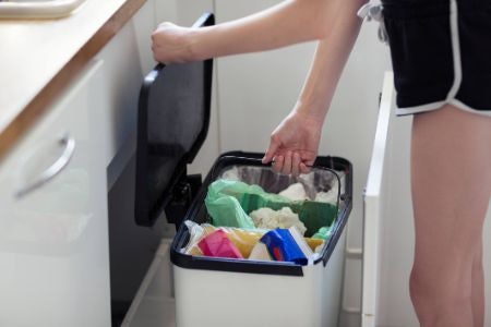 Go for Dual Recycling or Compost Compartments to Keep Track of Waste