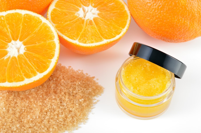 Consider a Tinted or Flavoured Scrub for a Pop of Colour and a Tasty Way to Exfoliate