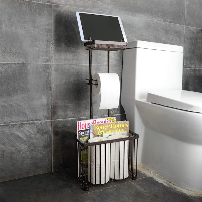 Look Out for Holders With Shelves and Extra Storage Spaces to Help You Store Additional Items