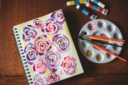 Pick a Dry Media Sketchbook for Pencils and Charcoal, or a Wet Media Sketchbook for Watercolour and Ink