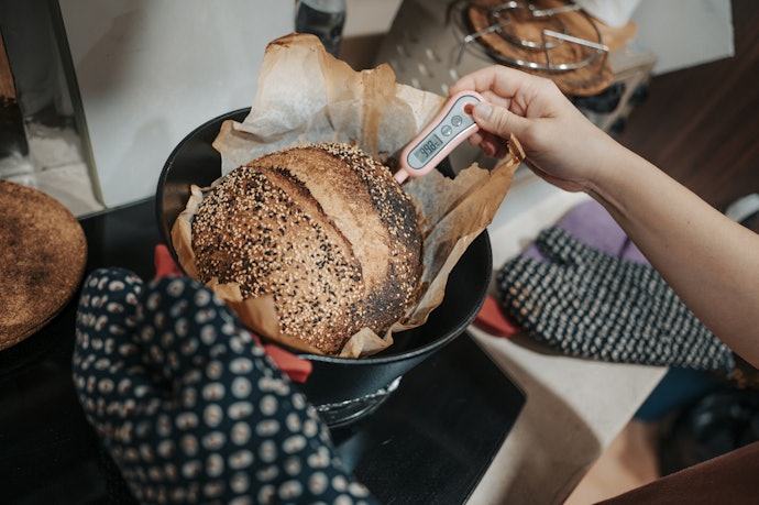 Choose Between a Thermometer That You Leave Inside the Oven, or a Handheld Device to Use When the Oven Door Is Open