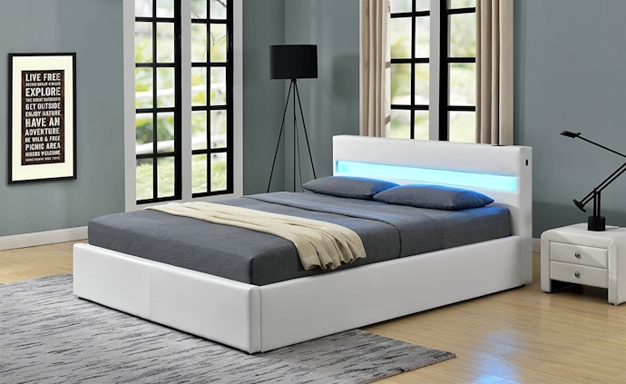 Consider Beds With Built-in Media Features