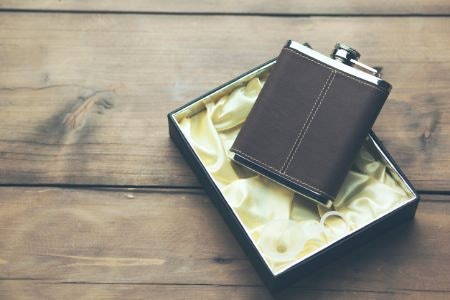 A Well-Presented Hip Flask Makes a Great Gift