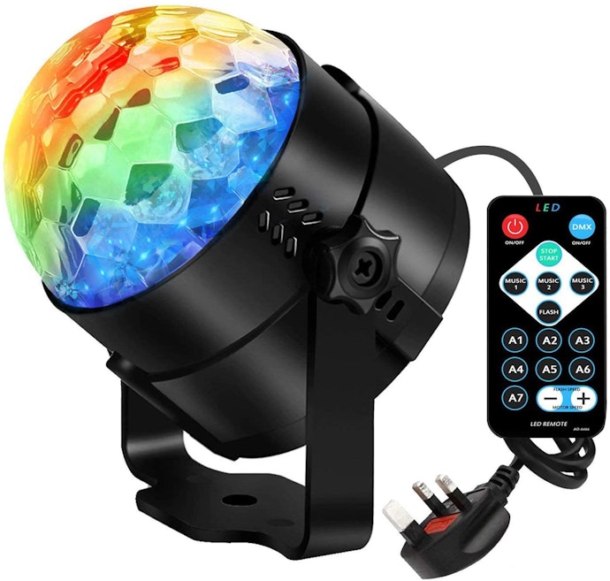A Remote Control Helps You Manage Your Lighting as You Dance and Celebrate