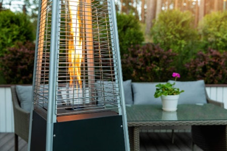 Choose a Freestanding Heater for Large Spaces, or a Tabletop Heater for Small Groups