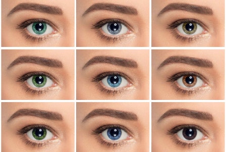 Check Your Skin Tone: Blue Contacts Suit Cool Toned Skin, While Hazel Compliments Warmer Tones
