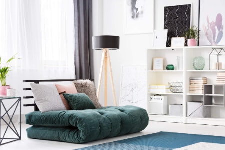 Turn Your Folding Mattress Into Living Room Furniture!