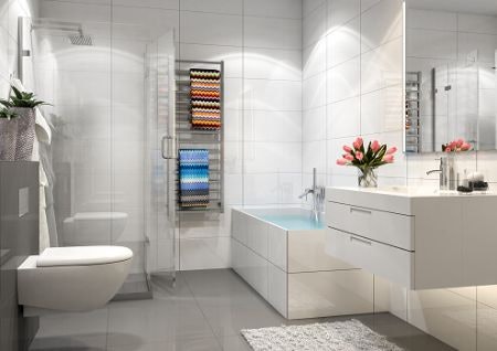 Go For a Painted Radiator if Your Goal Is to Heat, or Pick a Chrome or Steel Finish if Your Priority Is Aesthetics