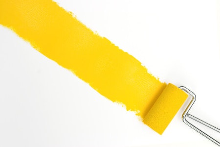Foam Rollers Are Ideal for Plastered Walls, but Go For One With a Fluffy Woven Head When Painting Textured Surfaces