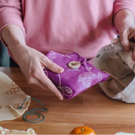 Wraps With Buttons or Closures Are Useful for Securing Food On the Go