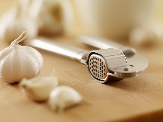 Choose a Metal Press if You Cook With Garlic Multiple Times per Week, or Plastic for Occasional Use