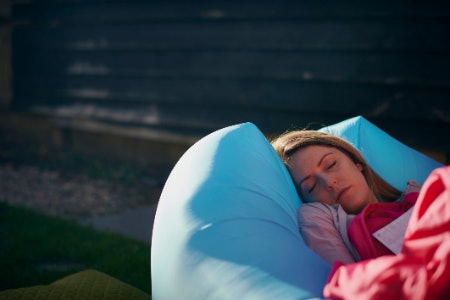 Try an Inflatable Camping Chair for Music Festivals and Park Picnics