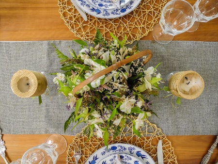 Modern Tables Suit Lustrous Fabrics Like Silk, While Cotton and Linen Fit Wooden Tables