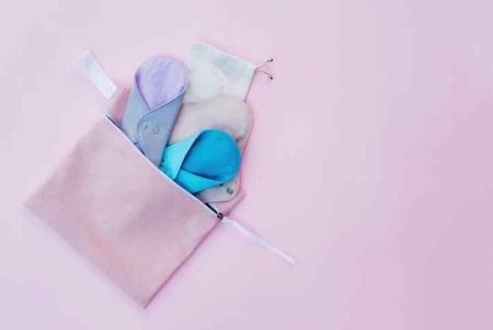 A Waterproof Bag Provides a Hygienic Way to Store Used Pads When You're Not at Home