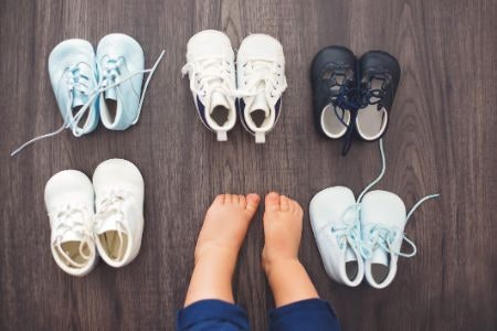 Choose Trainers and Boots to Protect Your Baby's Feet in Cold Weather, but Opt For Sandals for Warmer Weather
