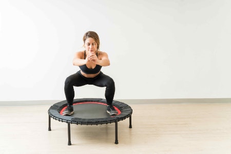 Choose a Fitness Trampolines With Added Features for Safety