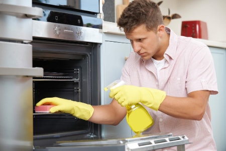 Select a Spray to Clean a Larger Surface Area or Try a Brush for More Precise Application