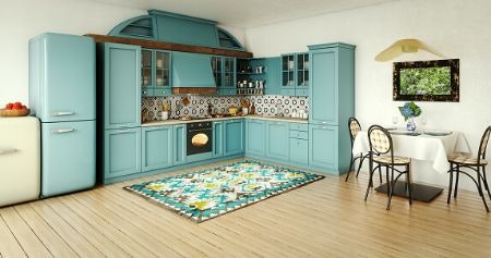 Select the Right-Sized Rug for Your Space and Consider Potential Damage From Foot Traffic or Spillages