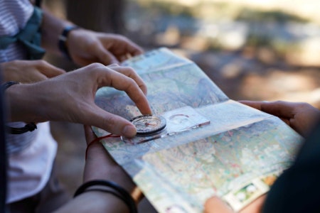 Choose a Compass With a See-Through Baseplate to Allow You to Use it Easily on Top of a Map