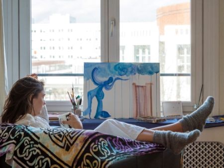 Consider the Size of the Finished Painting and Where You'd Display It