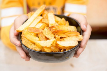 Choose Skin-On Chips for Extra Vitamins and Fibre