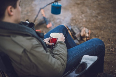 A Camping Chair With a Cup Holder Is a Good Choice for When You Don’t Have a Table or Flat Surfaces