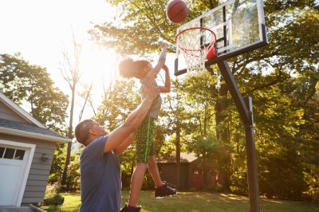 Choosing a Hoop With Adjustable Height Means Anyone Can Play