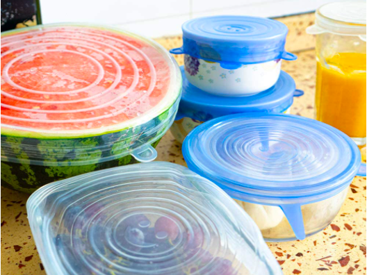 Clear Lids Allow You to Identify the Contents, Coloured Can Be Used for Organisation