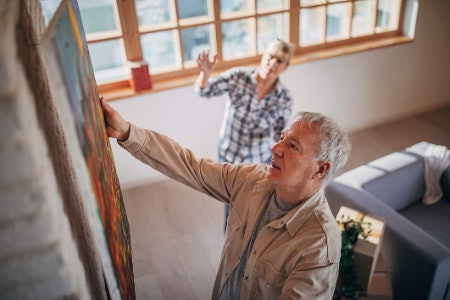 Consider Both Wall Space and the Impact You Want the Piece to Have When Choosing a Shape and Size