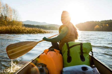 Choose a Bag Made From Vinyl or Nylon to Keep Water Out
