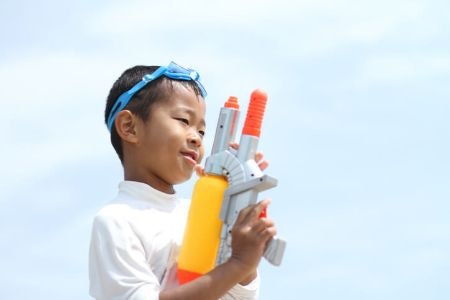 Choose Between Blasters, Squirt Guns, and Foam Tube Guns Depending on Who Will Be Using Them, and Your Ideal Capacity