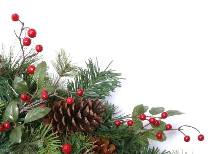 Consider the Decorations: Evergreen Branches, Pine Cones and Berries Are Popular, Baubles Are Modern