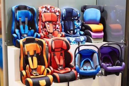 Pick a Group 1 Seat for Toddlers Between 9 -18kg, Group 2 for 15 - 25kg, or Group 3 for 22 - 36kg