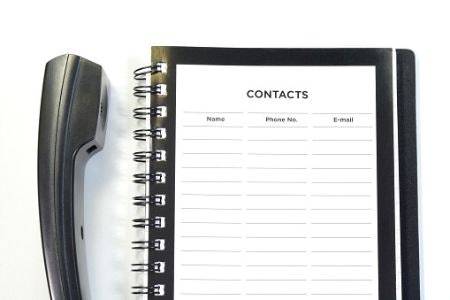 Ensure That the Address Book Has a Sufficient Number of Pages and Contact Spaces to Suit Your Needs