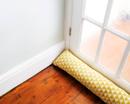 Choose Between Adhesive Strips and Traditional Draught Excluder Cushions