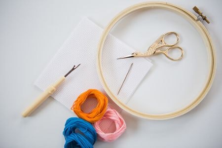 Embroidery Scissors Are Designed to Provide a Clean Cut
