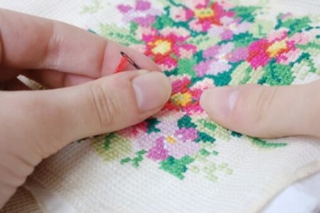 Cross-Stitch Is Structured and Repetitive, but Easy to Pick Up