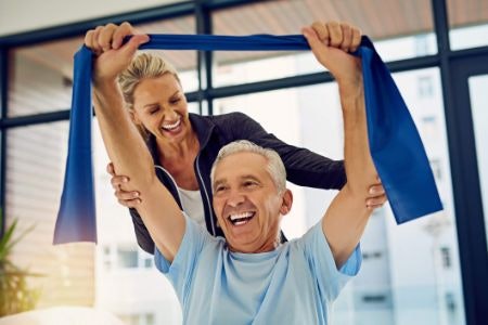 Single Length Bands Are Perfect for Yoga or Post-Injury Therapy
