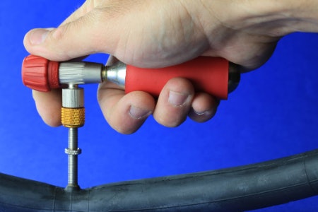A Broken Valve Doesn't Have to Spell the End of Your Day's Cycle With the Right Tool