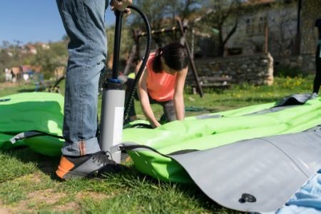 Inflatable Kayaks Give Less Space-Fortunate Folks a Chance to Kayak