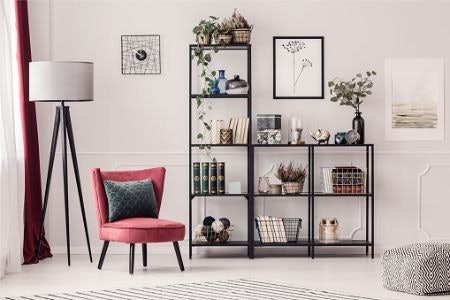 Minimalist Metal Frames Look Great in Contemporary Rooms
