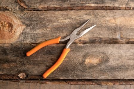 Needle-Nose Pliers Come in Handy When Working in Tight Spaces