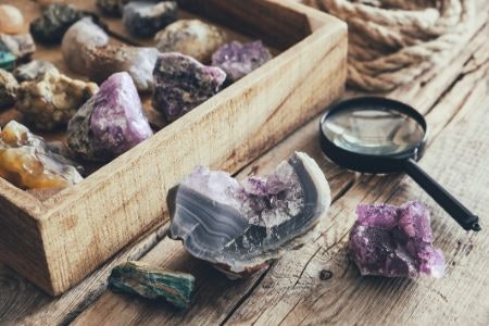 Amethyst and Obsidian Are Less Common, But Have Similar Skin Benefits