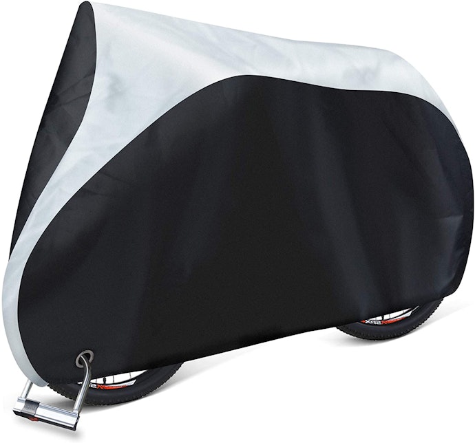 Lock Holes Prove Very Handy in Keeping Your Bike Secure and the Cover On