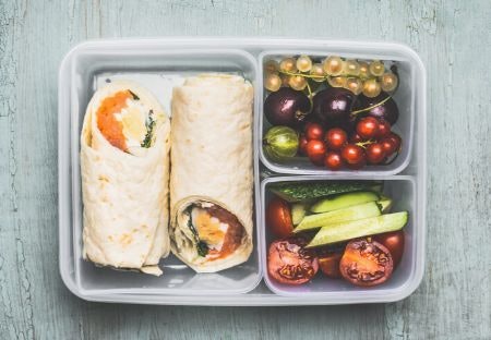Removable Compartments Allow You to Change up Your Lunch Each Day