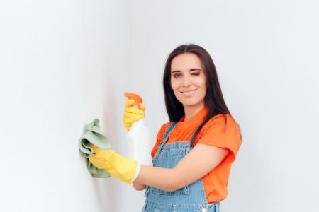 Look Out for Washable Paints Which Can Easily Be Sponged Off Clothes and Home Furnishings
