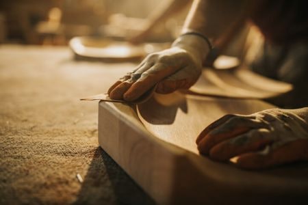 Fine 180-Grit Sandpapers Are Ideal for Finishing