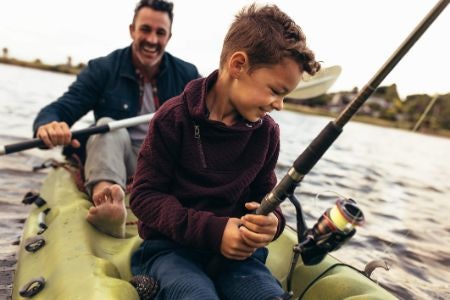 Fishing Rod Holders Will Hopefully Mean You'll Be Reeling in Dinner