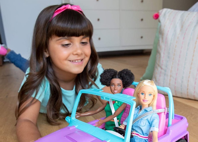 Dolls With Different Skin Tones and Hair Colours Create a Diverse Play Session